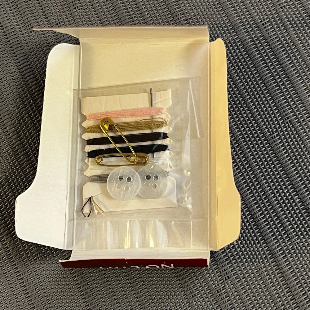 Vintage Set of Hilton Hotel Sewing Kits Unused - Set of 15